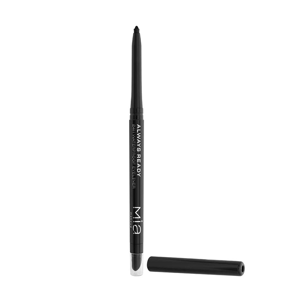 Водостійка підводка для очей Mia Cosmetics Always Ready Eyeliner, Black, 1.1 г